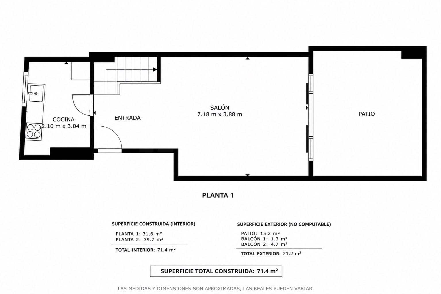 2 sovrum Lägenhet till salu i Sitges - 545 000 € (Ref: 10085059)