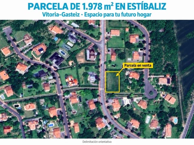 Byggegrund til salg i Vitoria-Gasteiz - € 290.000 (Ref: 10085407)