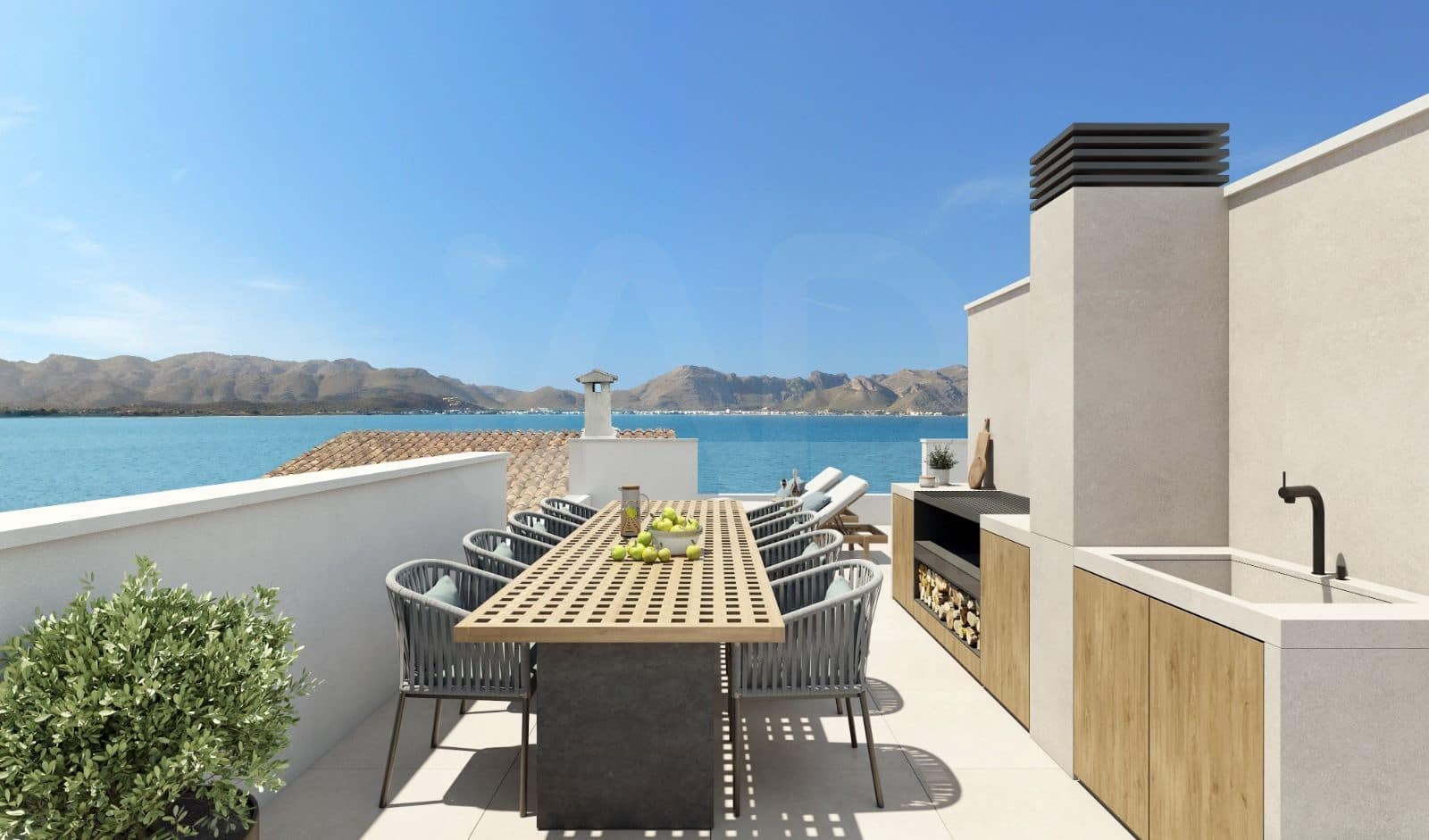 3 makuuhuone Rivitalo myytävänä paikassa Alcudia mukana uima-altaan - 1 700 000 € (Ref: 10085413)