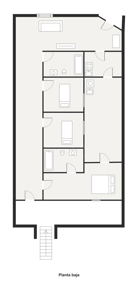 Leilighet til salgs i Redovan med svømmebasseng garasje - € 134 000 (Ref: 10088738)
