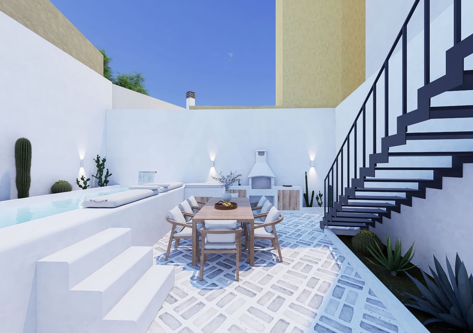3 quarto Casa em Banda para venda em Pego com piscina garagem - 425 000 € (Ref: 10090074)