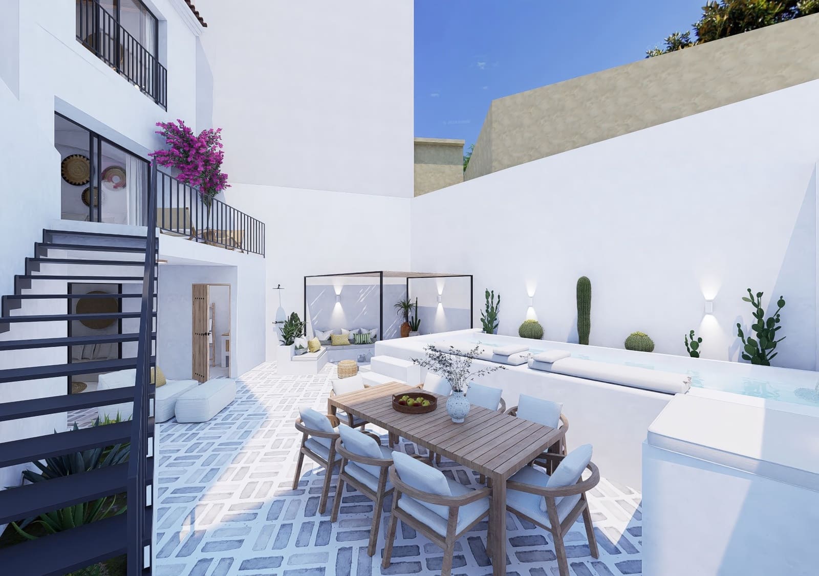 3 quarto Casa em Banda para venda em Pego com piscina garagem - 425 000 € (Ref: 10090074)