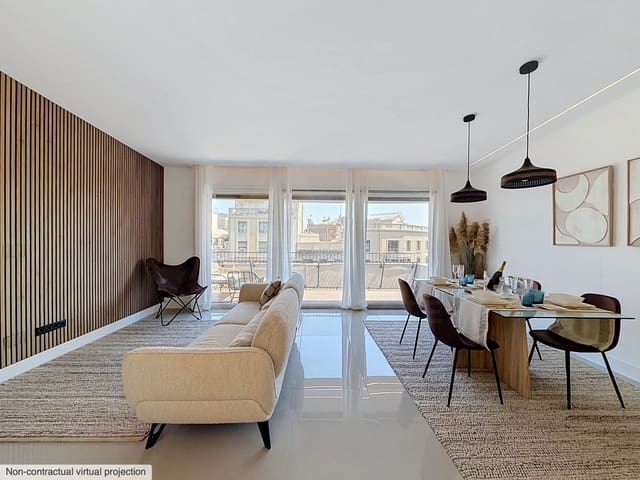 2 camera da letto Attico in vendita in L'Antiga Esquerra de L'Eixample, Barcelona città - 1.200.000 € (Rif: 10090960)