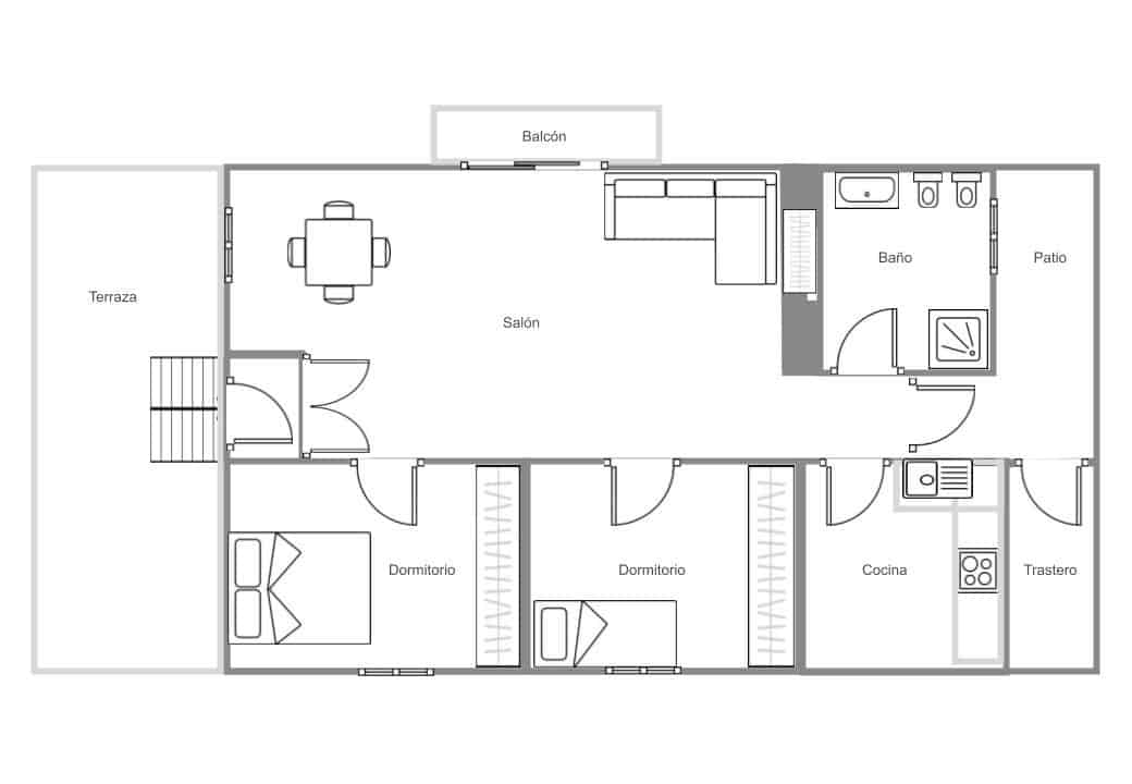 2 chambre Maison de Ville à vendre à Minas de Riotinto - 79 900 € (Ref: 10094109)