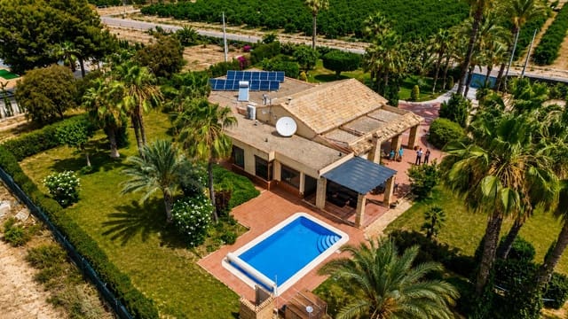 5 sypialnia Dom na sprzedaż w Las Bayas, Elche / Elx z basenem garażem - 649 000 € (Ref: 10099588)