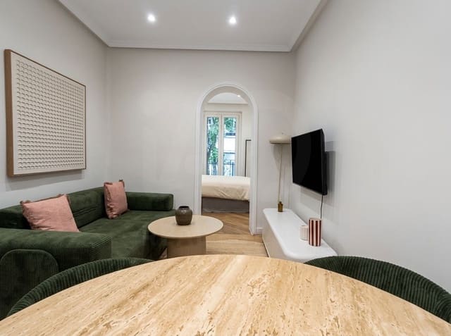 1 slaapkamer Appartement te huur in Madrid stad - € 2.500 (Ref: 10099596)