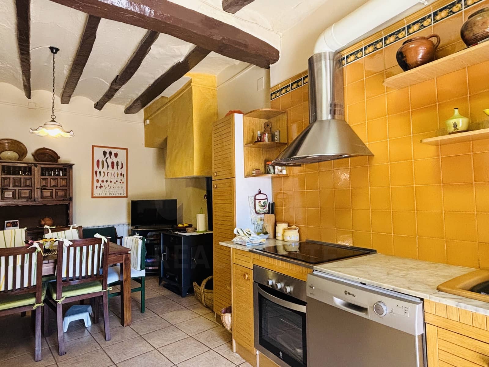 4 chambre Villa/Maison Mitoyenne à vendre à Cervia de les Garrigues avec garage - 250 000 € (Ref: 10101219)