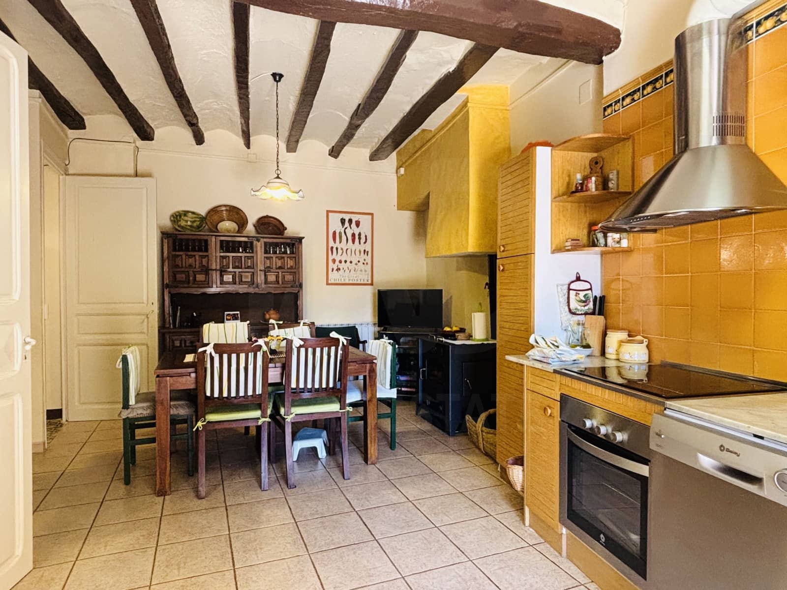 4 chambre Villa/Maison Mitoyenne à vendre à Cervia de les Garrigues avec garage - 250 000 € (Ref: 10101219)