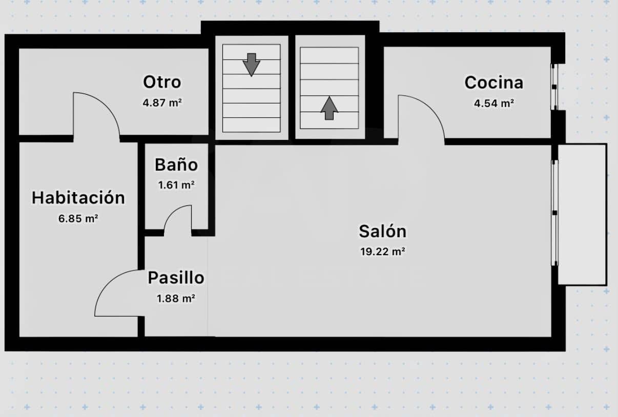4 bedroom Terraced Villa for sale in Castello de Rugat with pool garage - € 149,000 (Ref: 10101223)