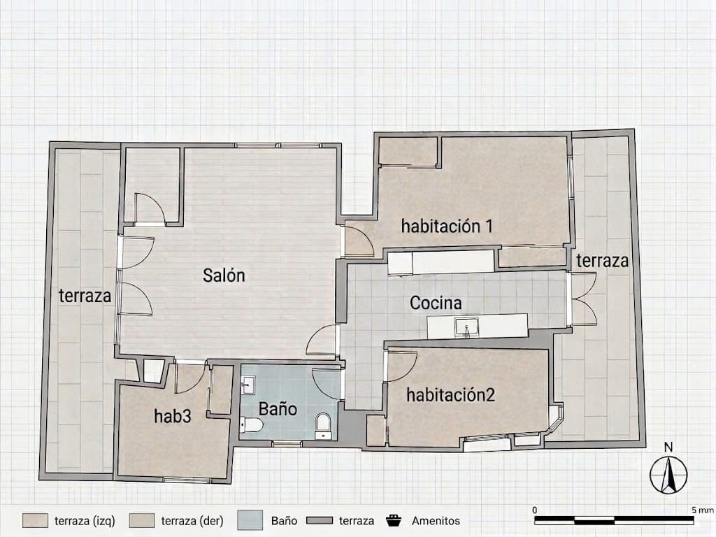 3 quarto Apartamento para venda em Cunit - 190 000 € (Ref: 10110410)