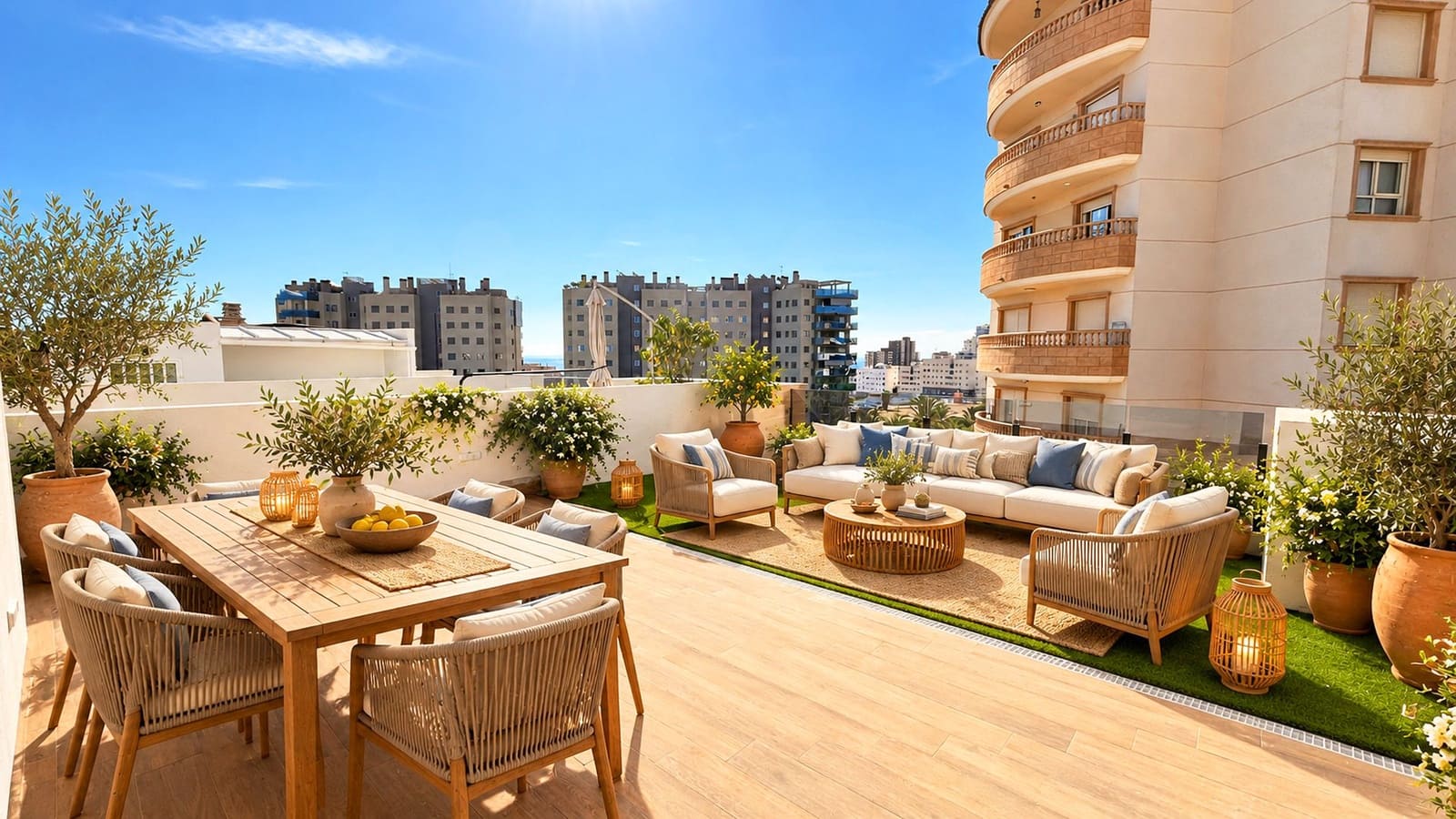 3 bedroom Penthouse for sale in El Campello with pool garage - € 900,000 (Ref: 10110447)