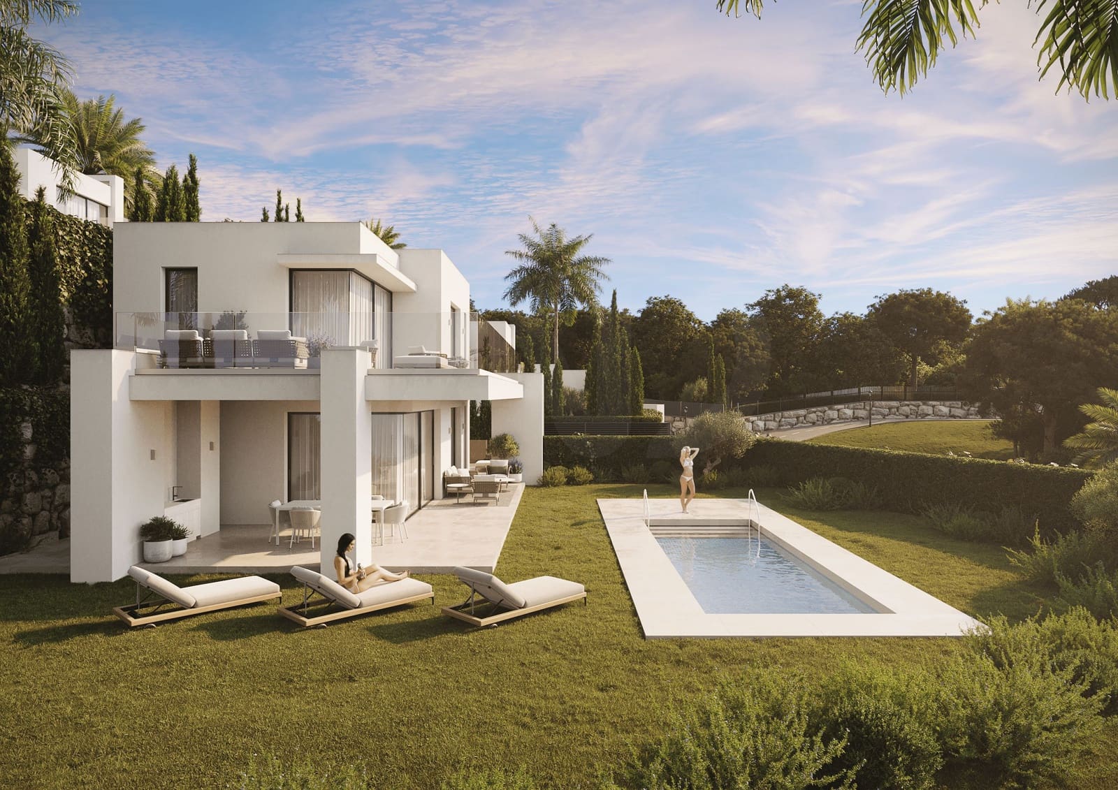 4 bedroom Townhouse for sale in Mijas with pool garage - € 2,172,500 (Ref: 10114587)