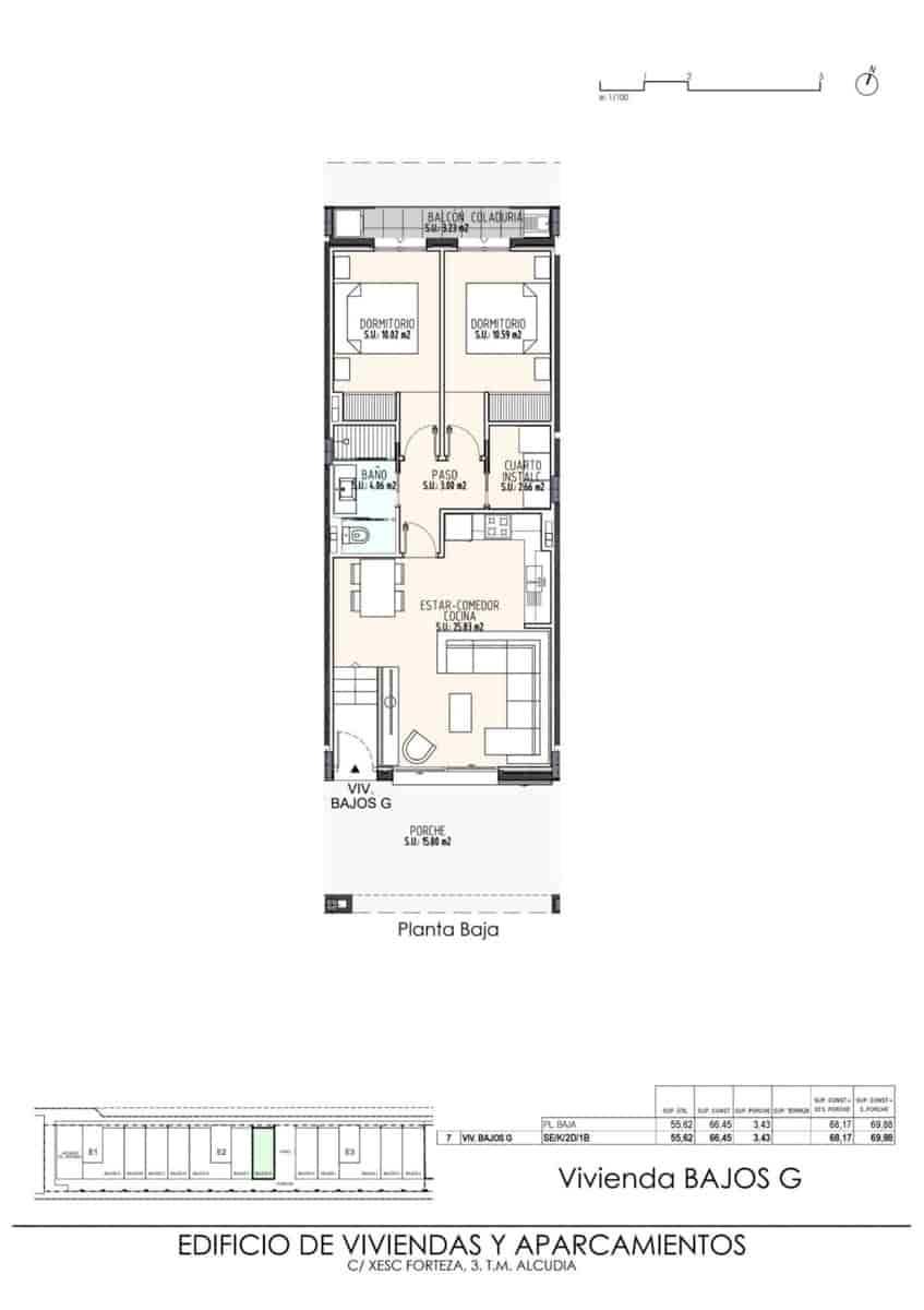 Apartamento de 2 habitaciones en Alcúdia en venta - 355.000 € (Ref: 10114594)