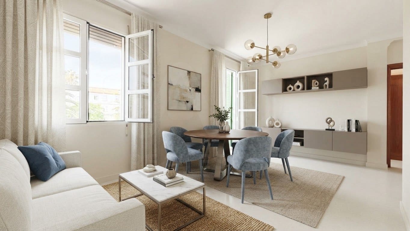 4 quarto Apartamento para venda em Malaga cidade - 265 000 € (Ref: 10125214)