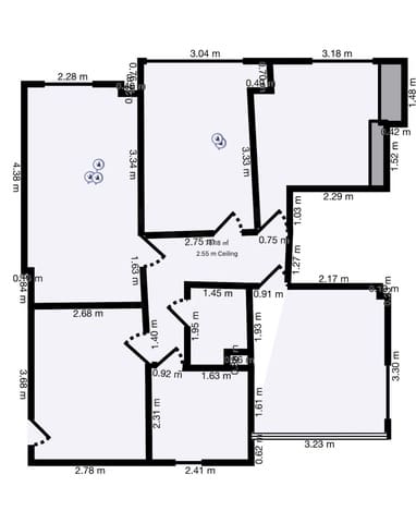 3 makuuhuone Huoneisto myytävänä paikassa Centro Urbano, Gijón - 199 000 € (Ref: 10130857)