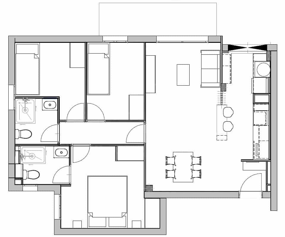 3 sovrum Lägenhet till salu i Coslada - 357 000 € (Ref: 10130861)