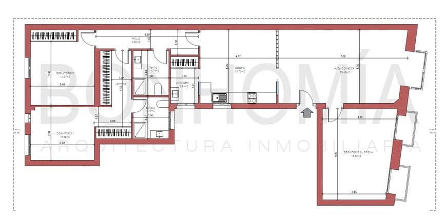 2 soverom Leilighet til salgs i Madrid by - € 1 200 000 (Ref: 10135125)