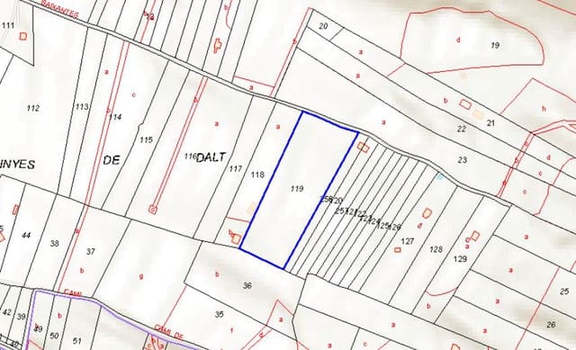 Grunde uden byggetilladelser til salg i Ginestar - € 32.000 (Ref: 10136561)