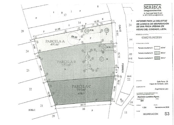 Byggetomt til salgs i Vegas del Condado - € 92 000 (Ref: 10136572)