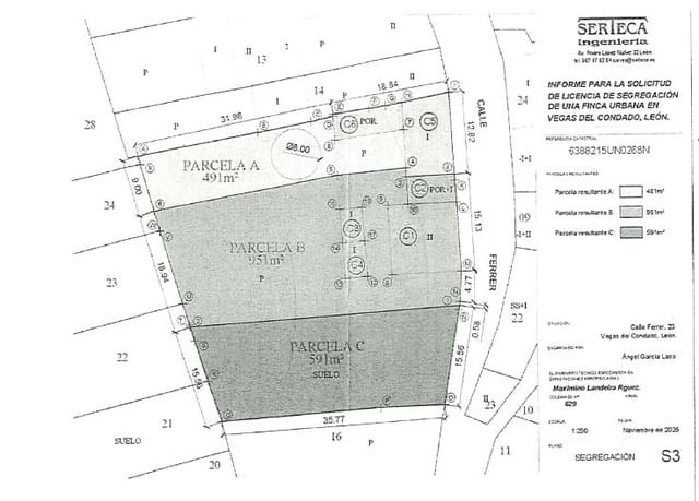 Byggetomt til salgs i Vegas del Condado - € 92 000 (Ref: 10136572)