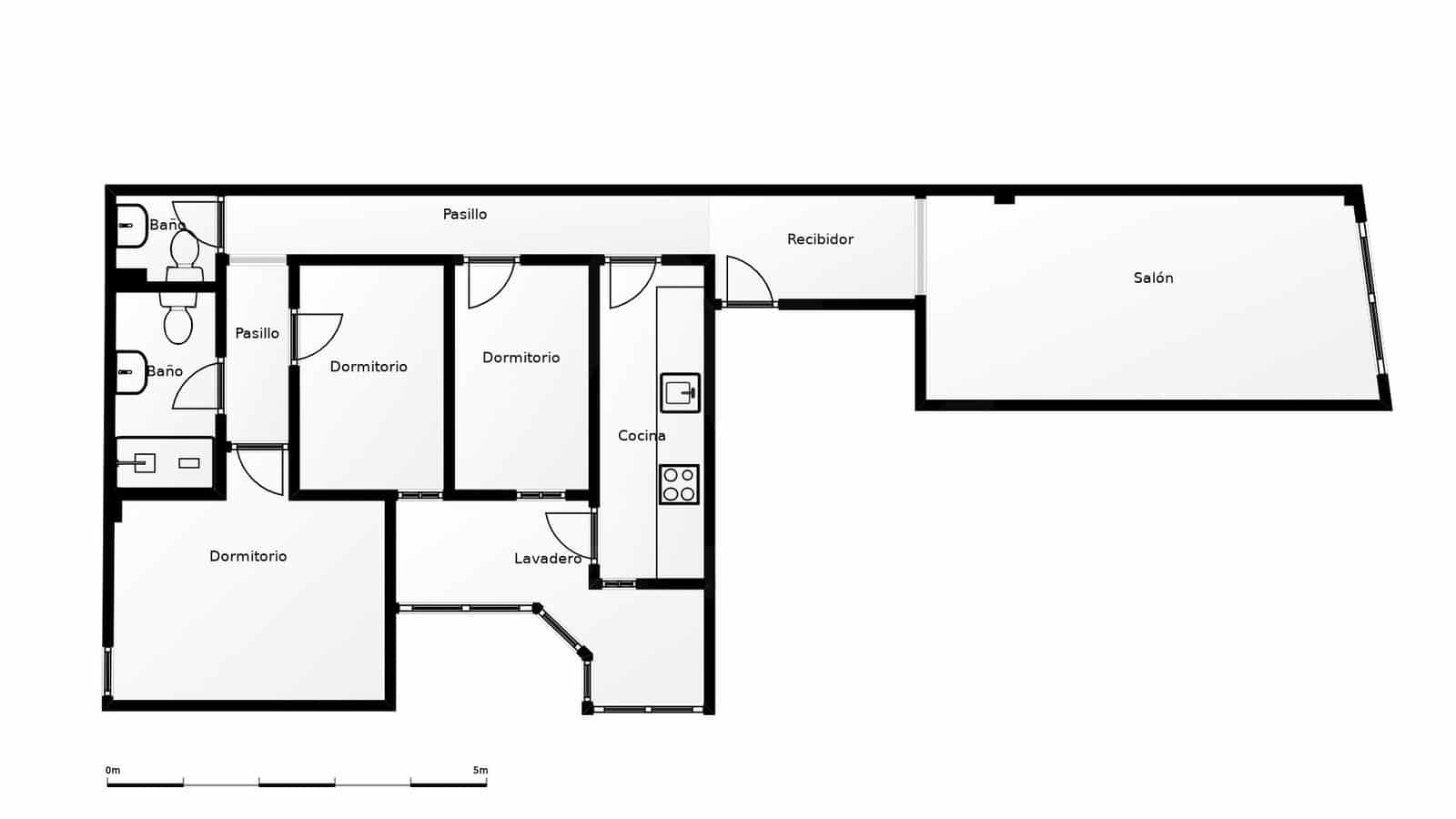 3 quarto Apartamento para venda em Barcelona cidade - 365 000 € (Ref: 10138999)