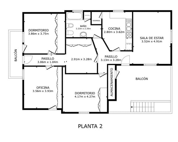 5 soveværelse Finca/Landehus til salg i Sant Antoni de Portmany med garage - € 1.495.000 (Ref: 10141592)