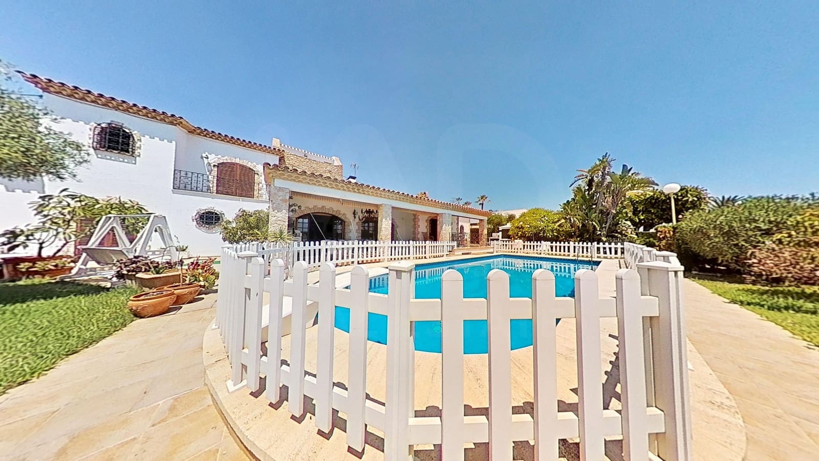 5 sypialnia Willa na sprzedaż w Santa Pola z basenem garażem - 3 500 000 € (Ref: 10145208)