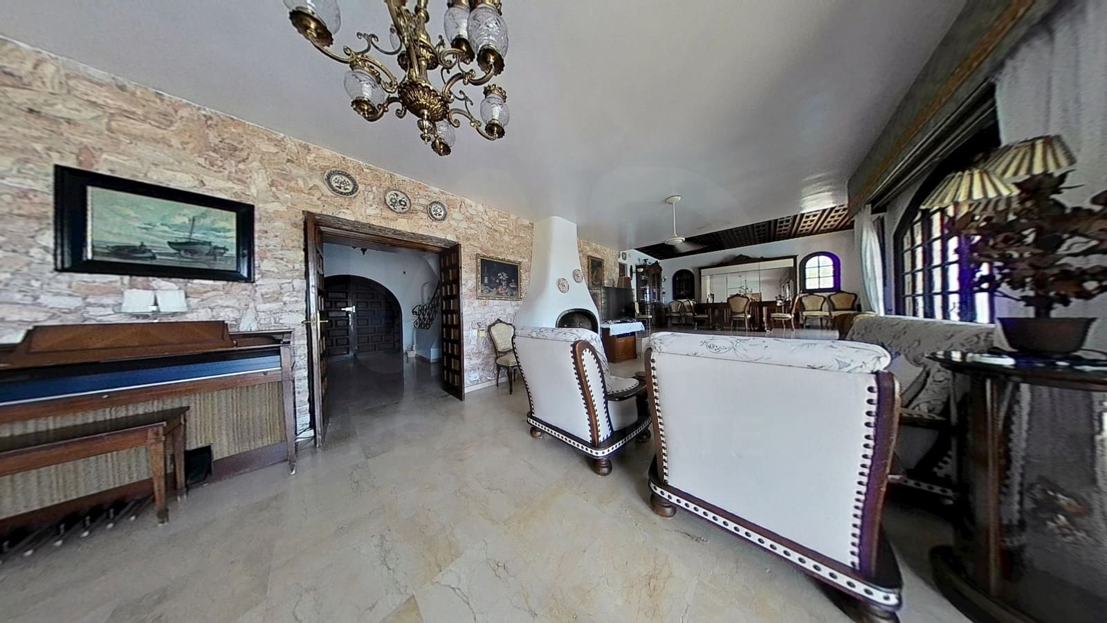 5 sypialnia Willa na sprzedaż w Santa Pola z basenem garażem - 3 500 000 € (Ref: 10145208)