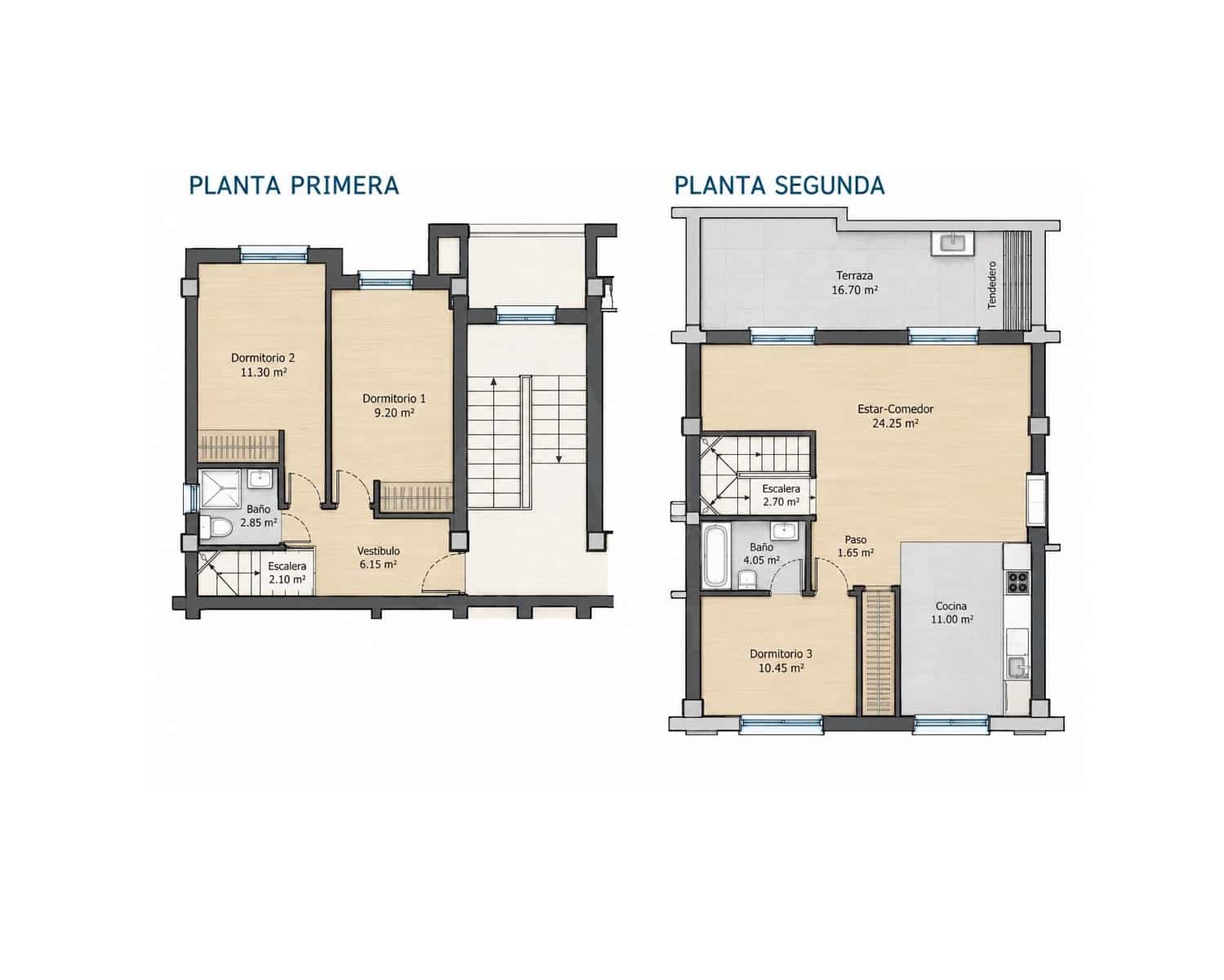3 camera da letto Appartamento in vendita in Abla con garage - 365.000 € (Rif: 10145685)