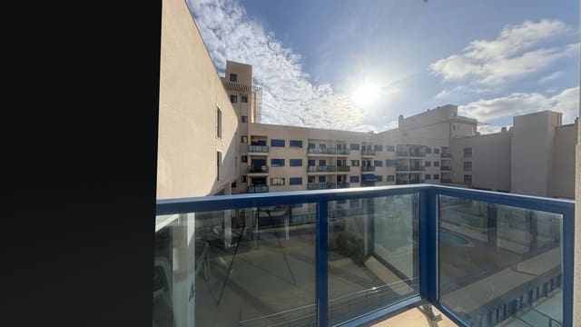 1 Zimmer Apartment zu verkaufen in Palmeral, Alicante / Alacant Stadt mit Pool Garage - 175.000 € (Ref: 10145686)