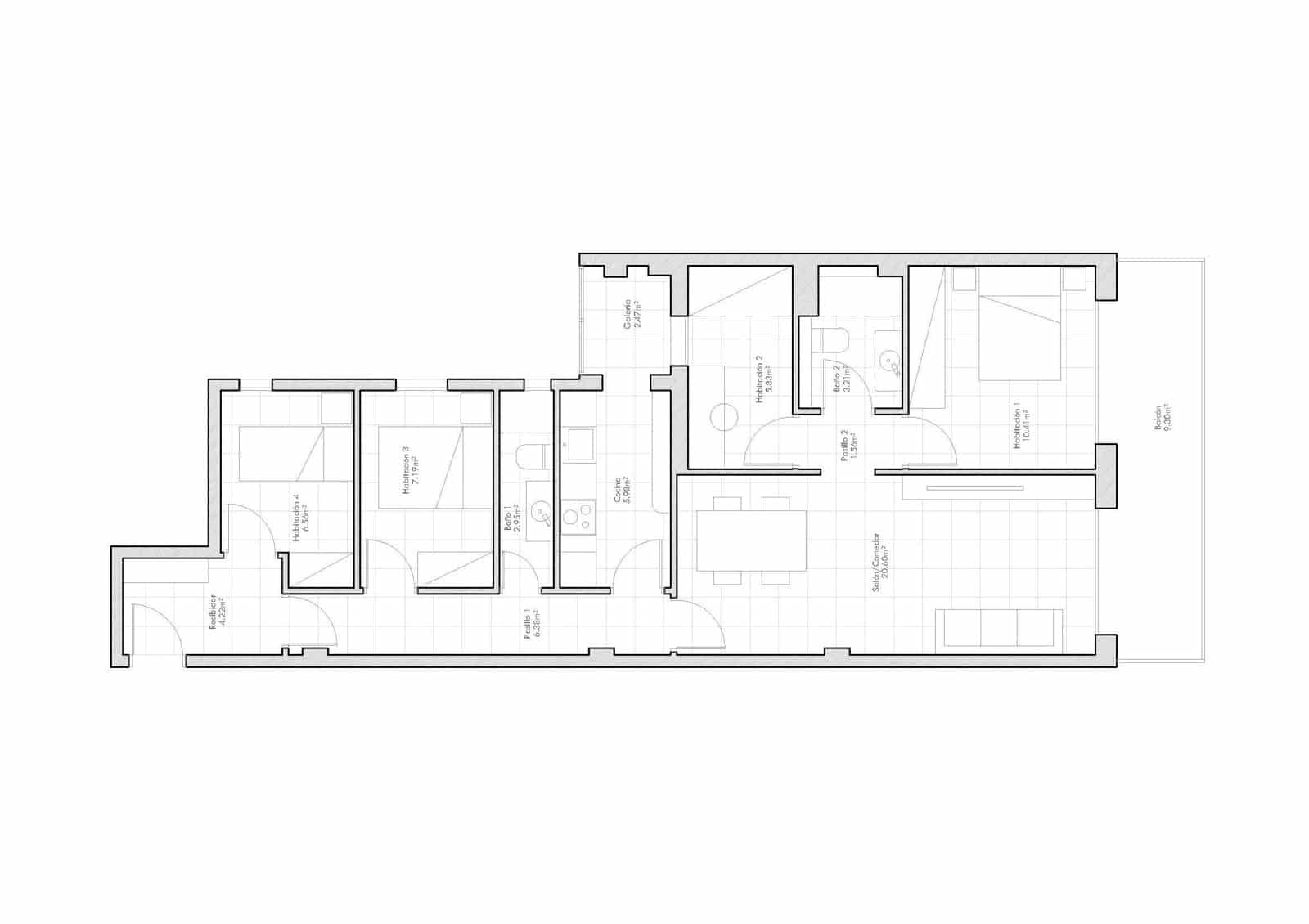 Apartament na sprzedaż w Esplugues de Llobregat - 359 000 € (Ref: 10148030)