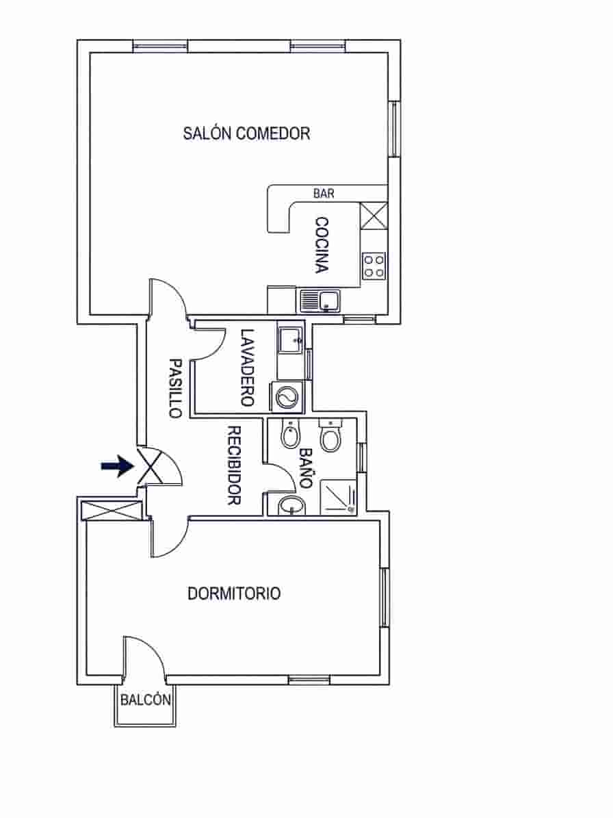 1 camera da letto Appartamento in vendita in Tarragona citta - 119.000 € (Rif: 10148819)
