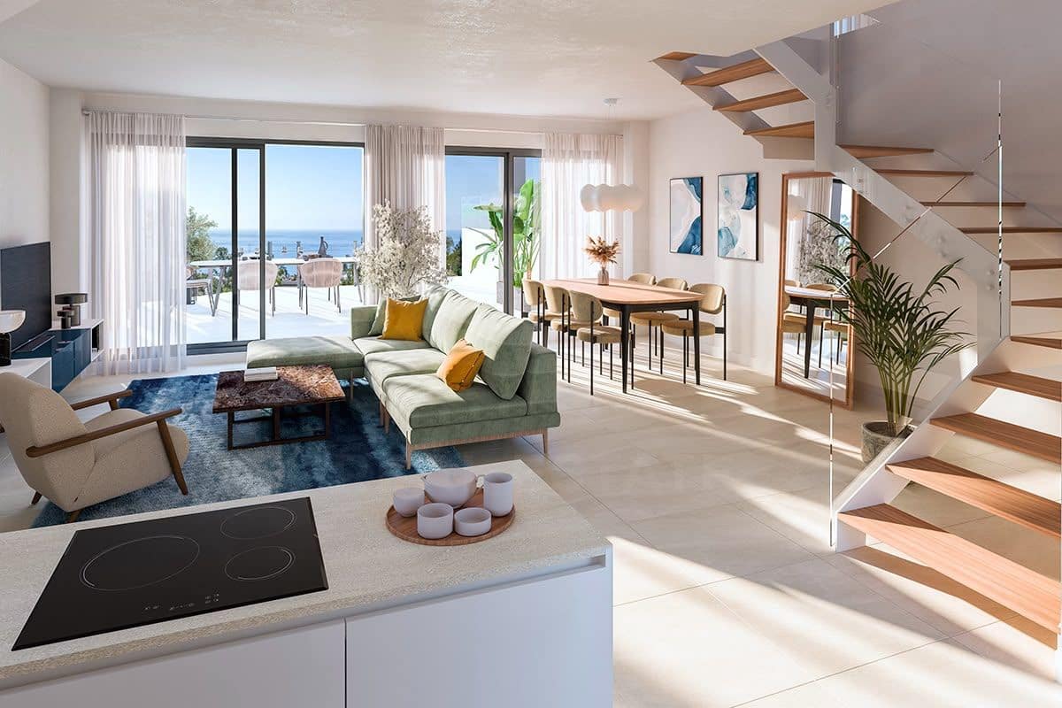 2 soveværelse Penthouse til salg i Benalmadena med swimmingpool garage - € 648.000 (Ref: 10150117)