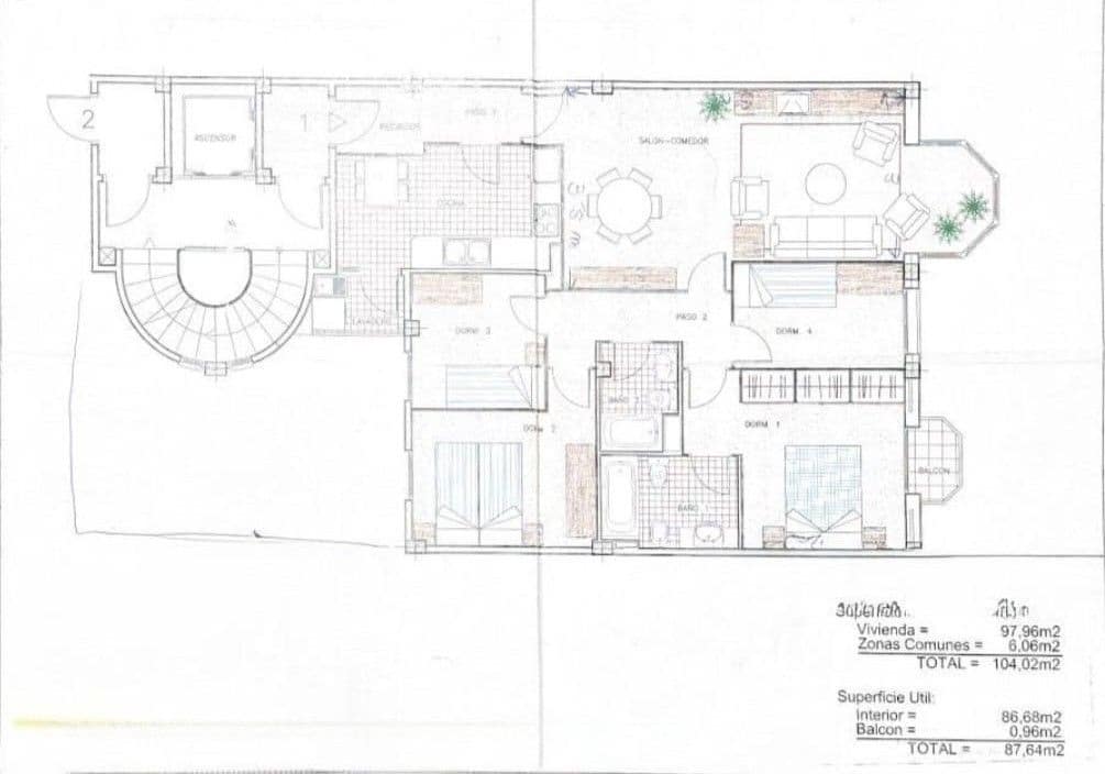 4 quarto Apartamento para venda em Barcelona cidade com garagem - 650 000 € (Ref: 10150205)