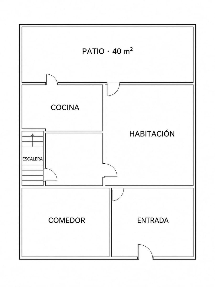 6 bedroom Townhouse for sale in Puerto Lumbreras - € 99,500 (Ref: 10153161)