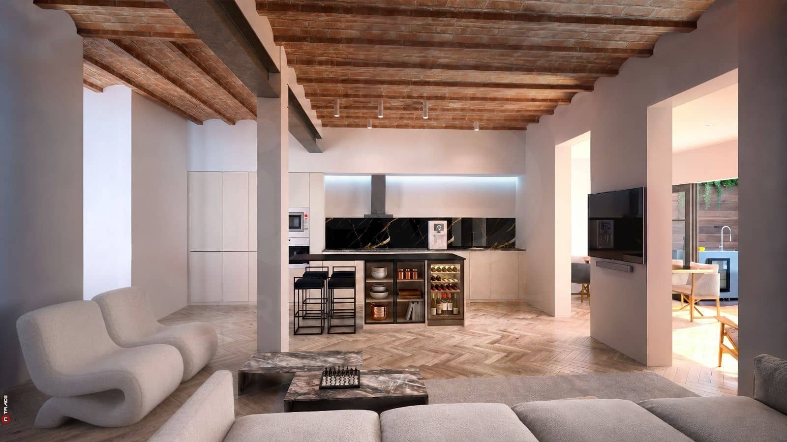 3 soveværelse Lejlighed til salg i Barcelona by - € 1.245.000 (Ref: 10154518)