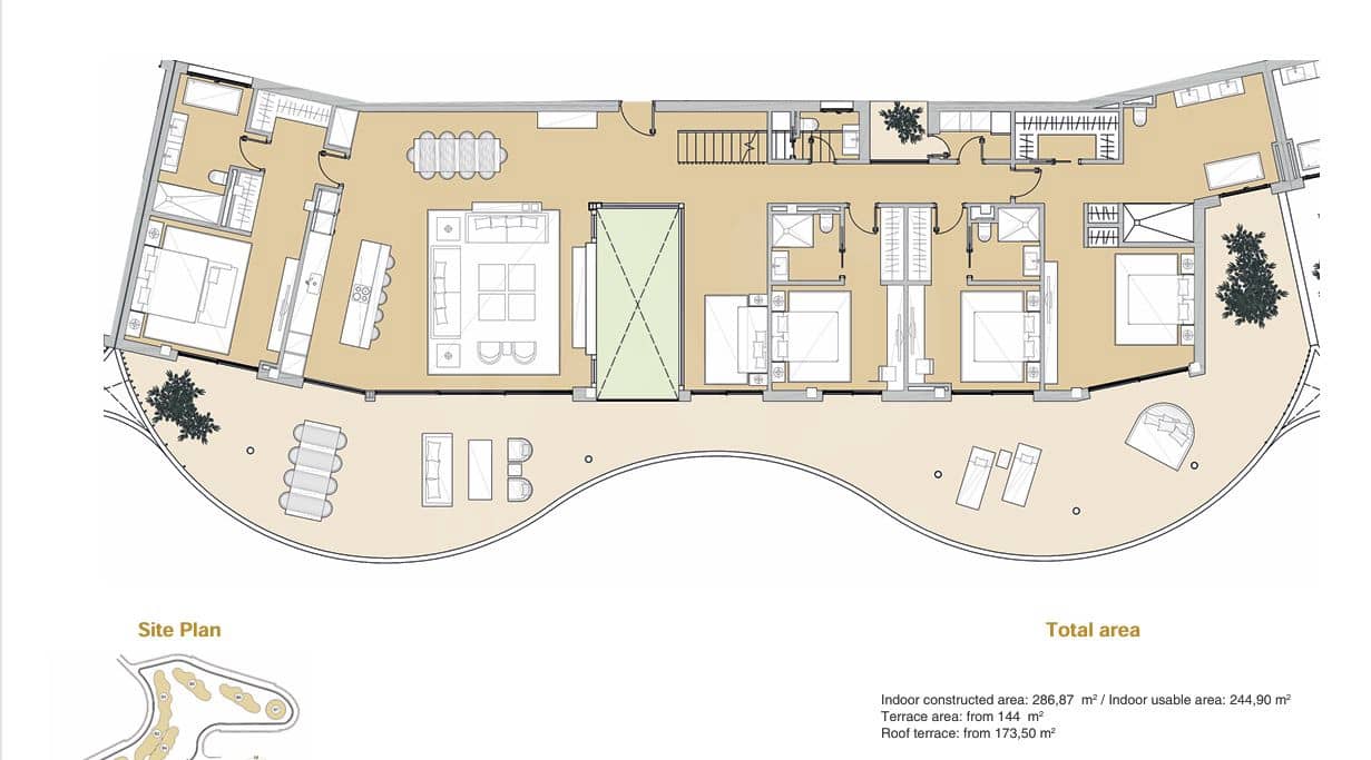 4 slaapkamer Penthouse te koop in Benahavis met zwembad garage - € 2.290.000 (Ref: 10157103)