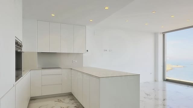 3 soverom Penthouse til salgs i Poble Nou - Montiboli, La Villajoyosa / Vila Joiosa med svømmebasseng garasje - € 1 650 000 (Ref: 10157106)