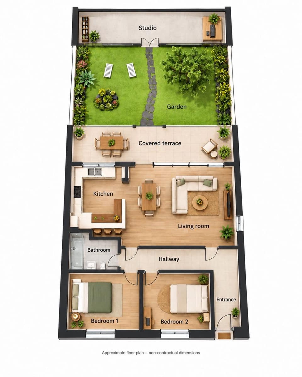2 bedroom Apartment for sale in Corralejo with pool garage - € 325,000 (Ref: 10158901)
