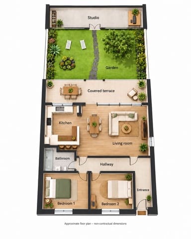 2 soverom Leilighet til salgs i Corralejo, La Oliva med svømmebasseng garasje - € 325 000 (Ref: 10158901)