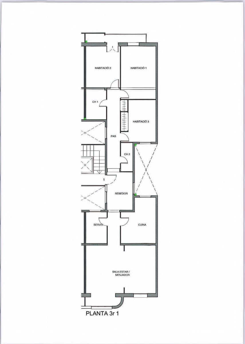 4 quarto Apartamento para venda em Barcelona cidade - 675 000 € (Ref: 10160819)
