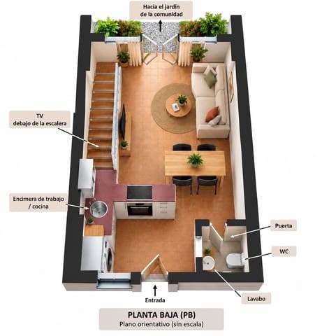2 soverom Leilighet til salgs i Parque Holandés, La Oliva med svømmebasseng - € 162 900 (Ref: 10164039)