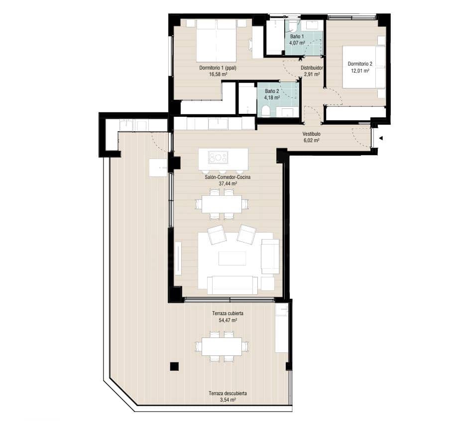 3 soveværelse Lejlighed til salg i Fuengirola med swimmingpool garage - € 645.000 (Ref: 10167562)