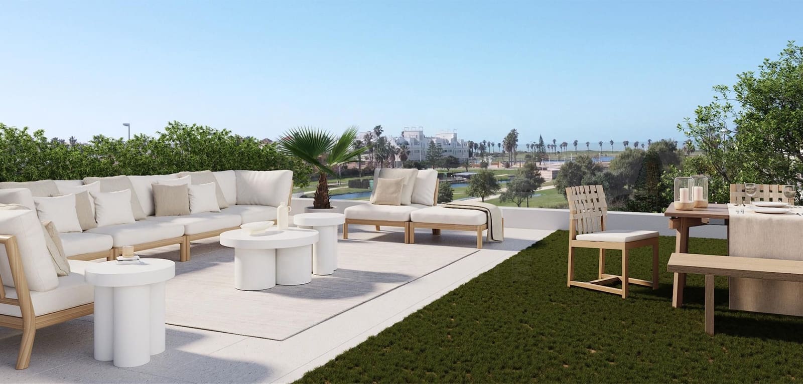 2 soverom Penthouse til salgs i Chipiona med svømmebasseng garasje - € 367 400 (Ref: 10167571)