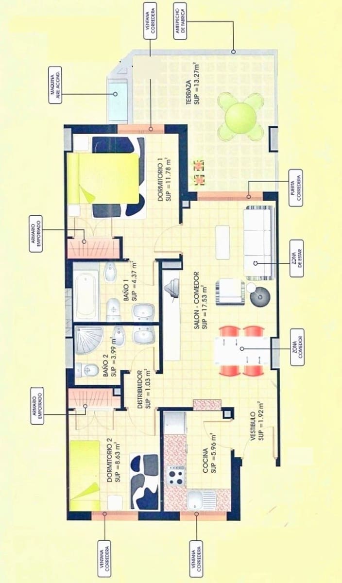 2 chambre Appartement à vendre à Oropesa  avec piscine garage - 199 000 € (Ref: 10168060)