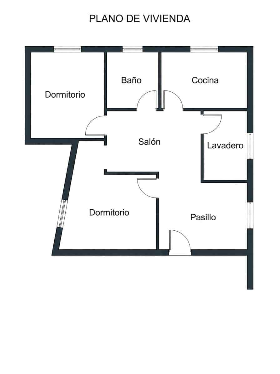2 soveværelse Lejlighed til salg i Malaga by - € 219.000 (Ref: 10169361)