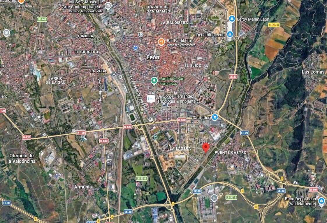 Solar/Parcela en León ciudad en venta - 125.000 € (Ref: 10172763)