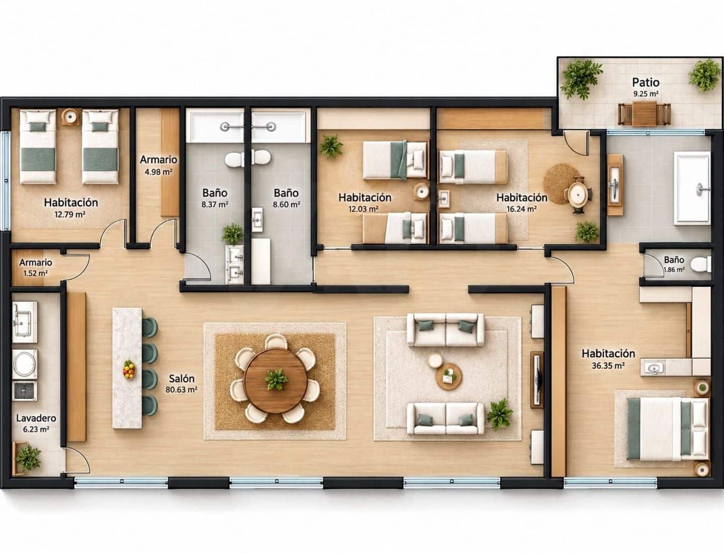 4 sypialnia Willa na sprzedaż w Miasto Malaga z basenem - 1 150 000 € (Ref: 10172764)