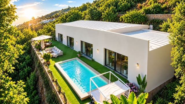 4 makuuhuone Huvila myytävänä paikassa La Mosca, Málaga kaupunki mukana uima-altaan - 1 150 000 € (Ref: 10172764)