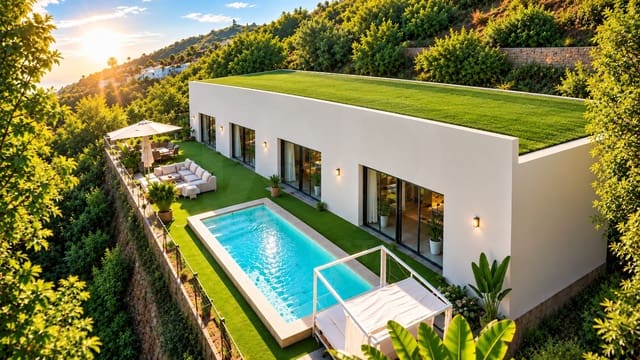 4 makuuhuone Huvila myytävänä paikassa La Mosca, Málaga kaupunki mukana uima-altaan - 1 150 000 € (Ref: 10172764)